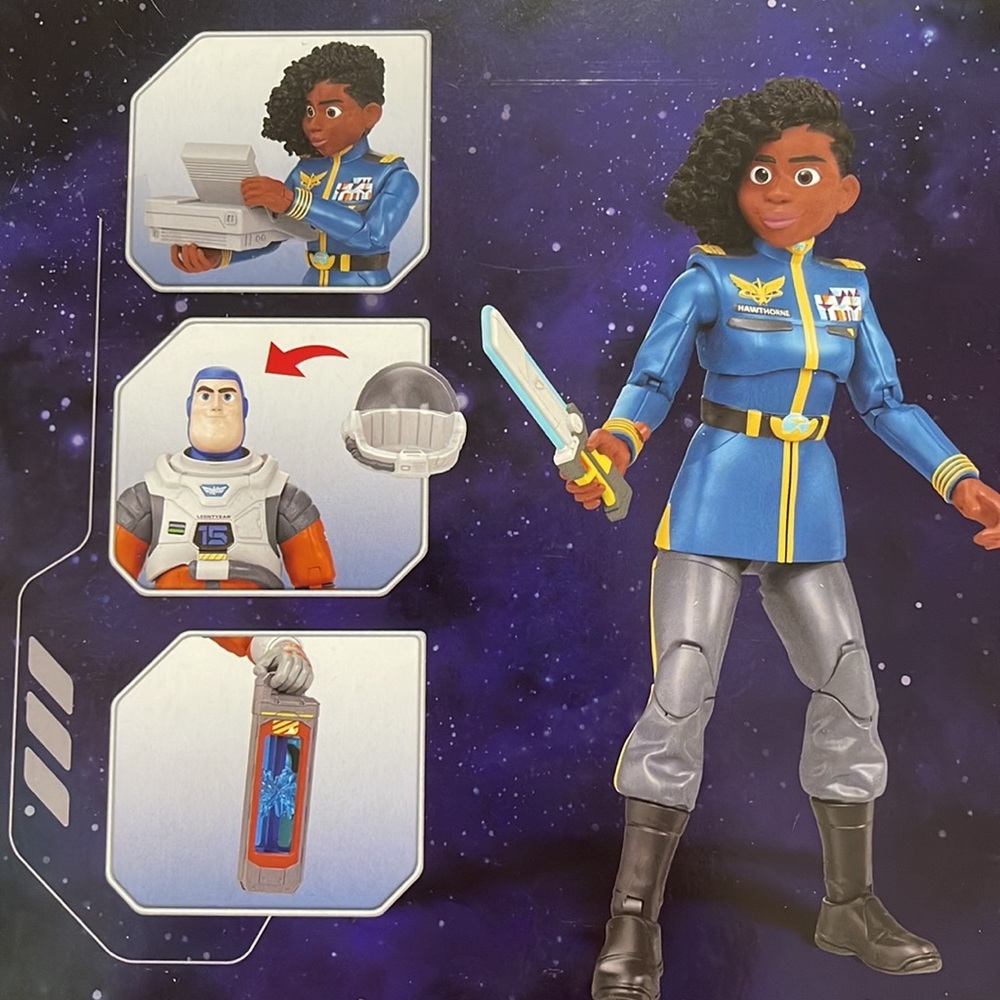 Disney Pixar Lightyear 2021 Alpha Class Buzz & Alisha Hawthorne Marvel Star Wars - Picture 4 of 6